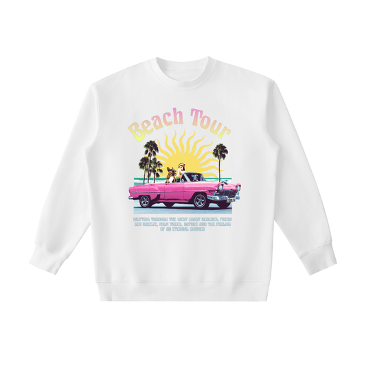 “Beach Tour Vibes – 400 Series Crewneck Sweatshirt”