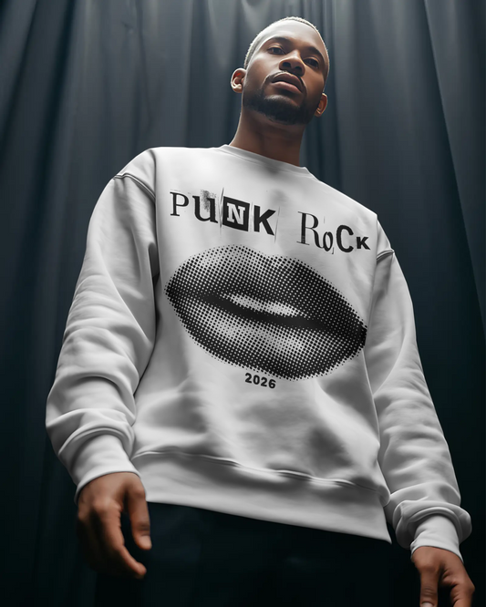 “ Punk Rock Mouth – 400 Series Crewneck Sweatshirt”