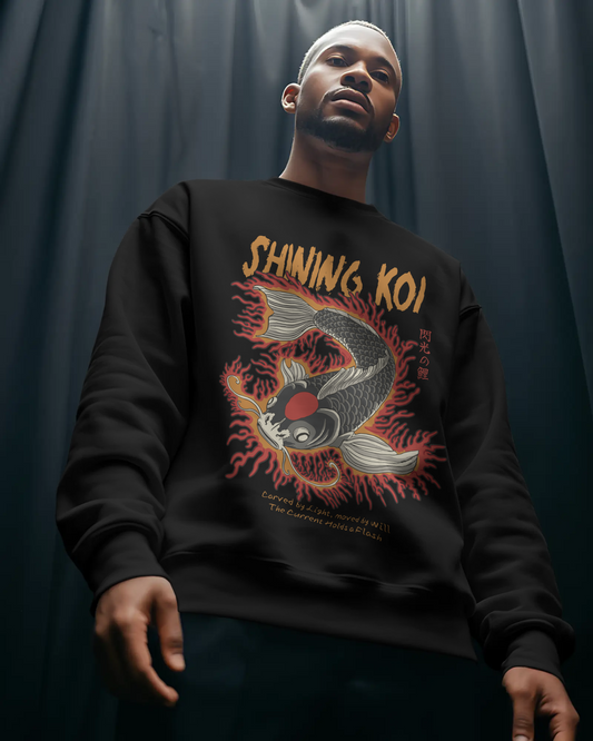 Shining Koi – 400 Series Crewneck Sweatshirt
